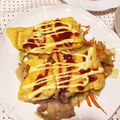 himeღ's cooksnap of when they made とんぺい焼き.