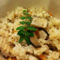 Yuyumy's cooksnap of when they made 松茸屋さんの松茸ご飯♪.