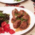 firefly041's cooksnap of when they made 豚しそロールのみぞれ煮.