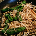 栗丸うさぎ's cooksnap of when they made シャキシャキもやしとシシトウ炒め.