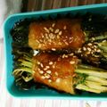 カメリア22's cooksnap of when they made 水菜の豚肉巻き蒸し焼き【JA福岡市】.