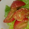 なでしこ322's cooksnap of when they made 簡単・美味しい(*^^*)トマトのナムル.