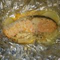 おめぐはん's cooksnap of when they made 調理師考案2012秋！鮭のマヨホイル焼き.