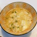 mmmmint＊'s cooksnap of when they made 残り物卵白でやさしい味噌汁.