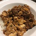 nobumuu's cooksnap of when they made 麻婆豆腐丼.