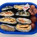 ちはるき27's cooksnap of when they made だれでも簡単！ミニおにぎらず(作り方～).