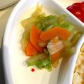 ふたりの怪獣mama's cooksnap of when they made 【幼児食】白菜とニンジンの煮物.