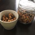 akanetty's cooksnap of when they made フライパンで押し麦グラノーラ.