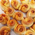 ひさちぃママ's cooksnap of when they made 簡単ふわふわなソーセージちぎりパン.