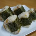 かずみんちゃん's cooksnap of when they made 天むす風おにぎり.
