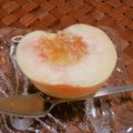 のば☀のば's cooksnap of when they made 桃の簡単な食べ方♡.