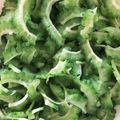 熊スカ's cooksnap of when they made レンジで 基本のサラダゴーヤ.