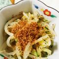 たろう713's cooksnap of when they made 簡単副菜♪もやしときゅうりのお浸し.