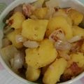 ポポポポポフィ〜♡'s cooksnap of when they made ジャガイモとハムと玉ねぎ.