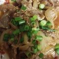 クック6SAB63☆'s cooksnap of when they made 甘辛こってり豚のおかず.
