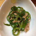 〜tinr～'s cooksnap of when they made 5分で完成！無限ピーマンをもっと簡略★.