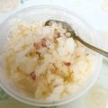 ゆ〜ぴゆ〜ぴ's cooksnap of when they made 甘酒と梅干のシャーベット.