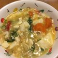 mayu_fu's cooksnap of when they made トマトのサンラータン風スープ.