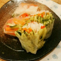 yossiey's cooksnap of when they made 不器用さんも簡単♥️生ハム&チーズ生春巻.