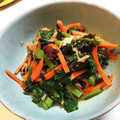さま〜しゃ's cooksnap of when they made つるむらさきと人参のツナ炒め.
