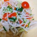 cranberry＊'s cooksnap of when they made 塩レモン☆きゅうりともやしでナムル風.