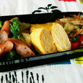 kururin18's cooksnap of when they made 白だしで☆簡単だし巻き卵（カニカマ入り）.
