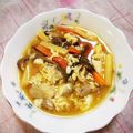 ﾁｲﾁｬﾝﾏﾏ's cooksnap of when they made 胡椒たっぷり酸辣湯.