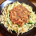 ３匹の大ぶたママ's cooksnap of when they made お家で手軽に♪ パスタのじゃーじゃー麺.