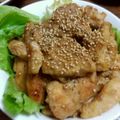 マロタン's cooksnap of when they made ふんわり♪鶏むね肉の梅ゴマソースソテー♪.