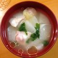 ゆすひと's cooksnap of when they made 蕪とベーコンのお味噌汁.