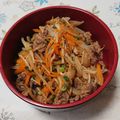 フェイジョン's cooksnap of when they made 味噌牛丼♪牛肉のやわらか簡単味噌炒め.