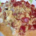 iwako0219's cooksnap of when they made ♦簡単！美味すぎる！トマト卵炒め♦.