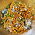 女帝蜂蜜✨料理研究所's cooksnap of when they made 揚げなない鯵の南蛮漬け☆野菜たっぷりで.