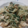karo55's cooksnap of when they made 鮭と大葉の簡単和風パスタ.