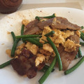 KAORU4649's cooksnap of when they made ５分で❤豚こまとにんにくの芽の中華炒め.