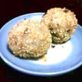 sunbright's cooksnap of when they made ラップで簡単♪ 甘栗のライスボール.