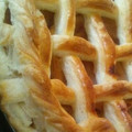 ボンちゃーん's cooksnap of when they made 我が家の桃で簡単パイ.