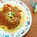 ぷぬーぴーさん's cooksnap of when they made 冷凍トマトでミートスパゲティ(つくれぽ).