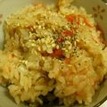 由芽15's cooksnap of when they made 和風♡トマト丸ごとご飯.