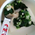 クックOYTSP1☆'s cooksnap of when they made モロヘイヤとオクラのネバネバ☆冷奴.