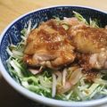 りゅうちゃんママ's cooksnap of when they made ♪鶏肉のにんにくソース丼♪.