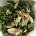 ハングル's cooksnap of when they made オクラとみょうがのさっぱり和え.