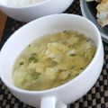 しのくまら's cooksnap of when they made 玉ねぎのふわふわかき玉スープ.