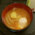 Hirarinn☆'s cooksnap of when they made ♡じゃが芋と玉ねぎの味噌汁に半熟卵♡.