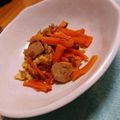 しょみ一's cooksnap of when they made 人参消費に！にんじんしりしり♪♪.