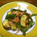 ジョングレ's cooksnap of when they made 茄子とピーマンのケチャツナ炒め.