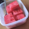 TERUUN's cooksnap of when they made 冷凍スイカ.
