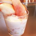 yucahoney's cooksnap of when they made たっぷり贅沢！旬の白桃パフェ.