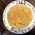 yukinakooo's cooksnap of when they made 桃のコンポートレアチーズケーキ.