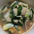 みにゃくろ's cooksnap of when they made 白菜と豚肉の豆板醤煮込み鍋♡.
